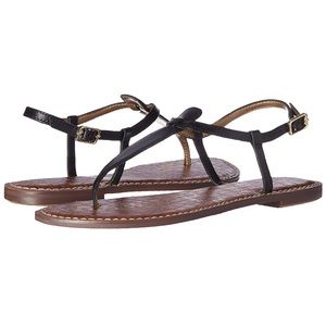 Sam Edelman Gigi Black Sandals Size 8